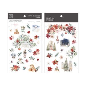 MU LIFESTYLE | Pegatinas transferibles (2 hojas) - Xmas 1030