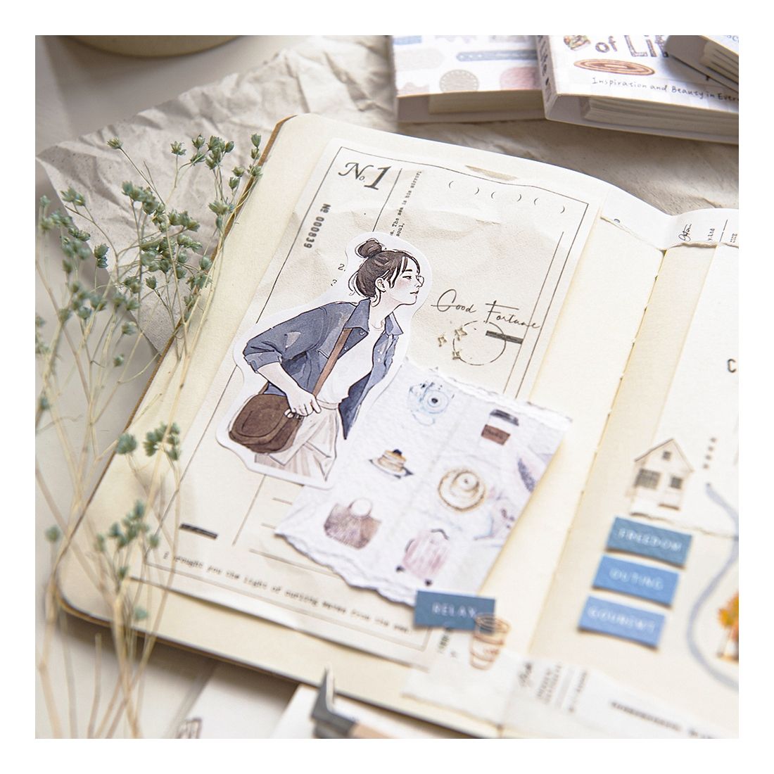 MU LIFESTYLE | Set Pegatinas multisuperficie Mu Girl - 005 - Imagen 2