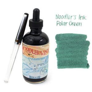 NOODLER'S | Tintero 135 ml 19823 + Pluma GRATIS – Verde Polar Green