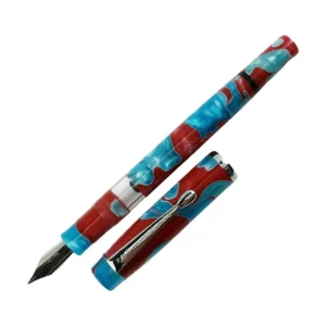 NOODLER'S | Pluma Estilográfica Pistón KONRAD ACRYLIC FLEX - Coral Sea