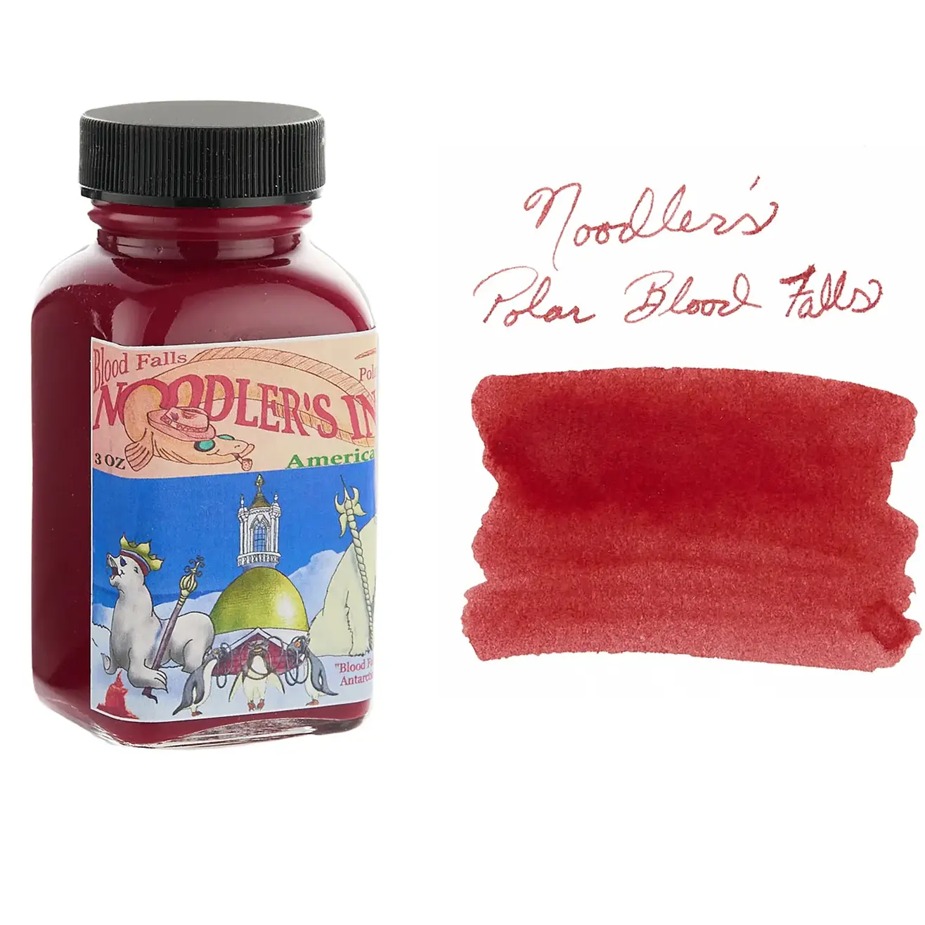 NOODLER'S | Tintero 88 ml 19212 – Rojo Polar Blood Falls