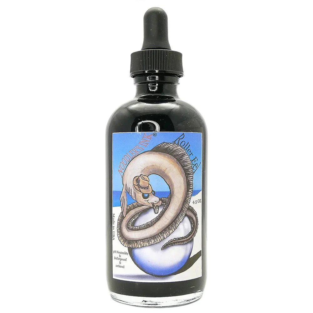 NOODLER'S | Tintero caligrafía 135 ml 19824 + Roller GRATIS – Negro Roller Eel - Imagen 2