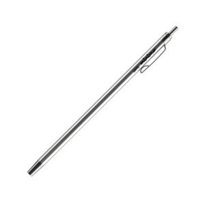 OHTO | Bolígrafo Ballpoint MINIMO 0,5 Silver – Tinta Negra