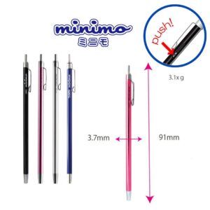 OHTO | Bolígrafo Ballpoint MINIMO 0,5 Pink – Tinta Negra