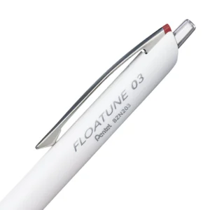 PENTEL | Bolígrafo FLOATUNE 0,3 White – Tinta Roja