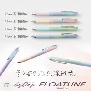 PENTEL | Bolígrafo FLOATUNE 0,5 Savon Purple – Tinta Negra