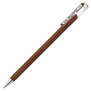 PENTEL | Bolígrafo Gel Permanente 1 mm MATTEHOP – Brown