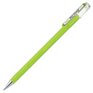 PENTEL | Bolígrafo Gel Permanente 1 mm MATTEHOP - Yellow Green