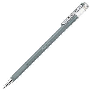 PENTEL | Bolígrafo Gel Permanente 1 mm MATTEHOP – Gray