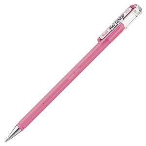 PENTEL | Bolígrafo Gel Permanente 1 mm MATTEHOP – Light Pink