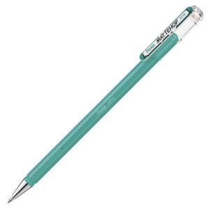 PENTEL | Bolígrafo Gel Permanente 1 mm MATTEHOP – Turquoise Blue