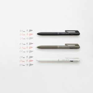 PENTEL | Bolígrafo Multifunción + portaminas 0,5 CALME – Negro