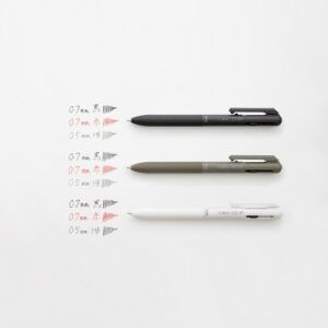 PENTEL | Bolígrafo Multifunción + portaminas 0,7 CALME – Negro
