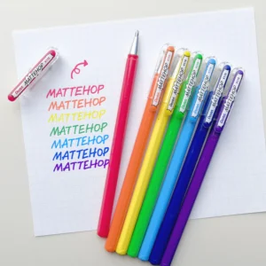 PENTEL | Pack 14 Bolígrafos Gel Permanentes 1 mm MATTEHOP