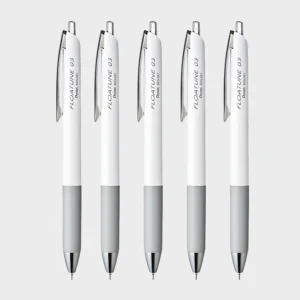 PENTEL | Pack 5 Bolígrafos FLOATUNE 0,3 mm – Tinta Negra