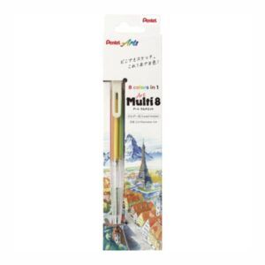 PENTEL | Portaminas 2 mm (8 colores) MULTI 8 ART