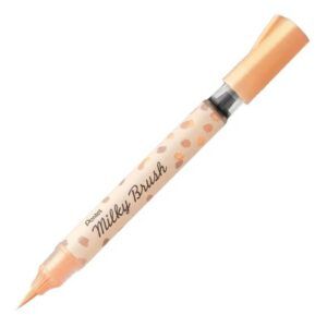 PENTEL | Real Brush Pen Opaco MILKY – Pastel Orange