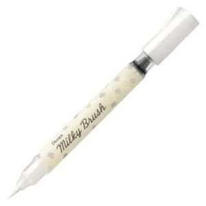 PENTEL | Real Brush Pen Opaco MILKY – White