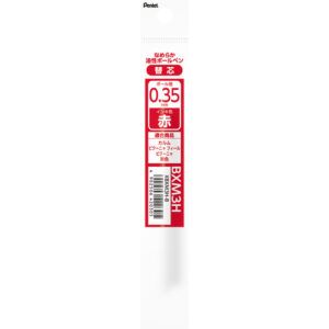 PENTEL | Recambio Bolígrafo 0,35 CALME – Tinta Roja