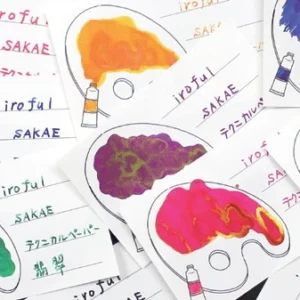 SAKAE TP | Pack 100 Tarjetas para Muestrario de Tintas - IROFUL Ink Cards