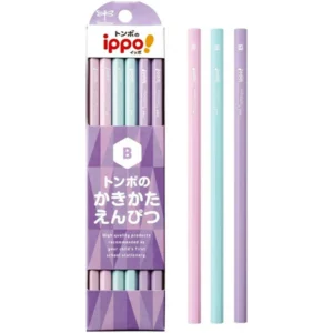 TOMBOW | Caja 12 lápices grafito IPPO! Kakikata - Rosa Varias Durezas