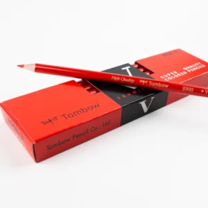 TOMBOW | Caja 12 lápices mina roja MONO 8900 V - Vermillion
