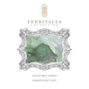 FERRIS WHEEL PRESS | Tintero Vidrio 10 ml - FERRITALES SHIMMER Galeforce Green