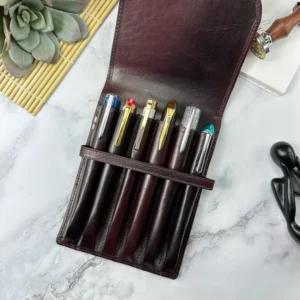 GIROLOGIO | Estuche de piel 6 piezas - Bomber Brown