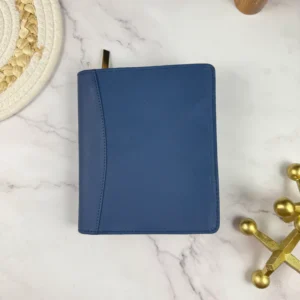 GIROLOGIO | Estuche de piel cremallera ZIP 12 piezas - Royal Cobalt