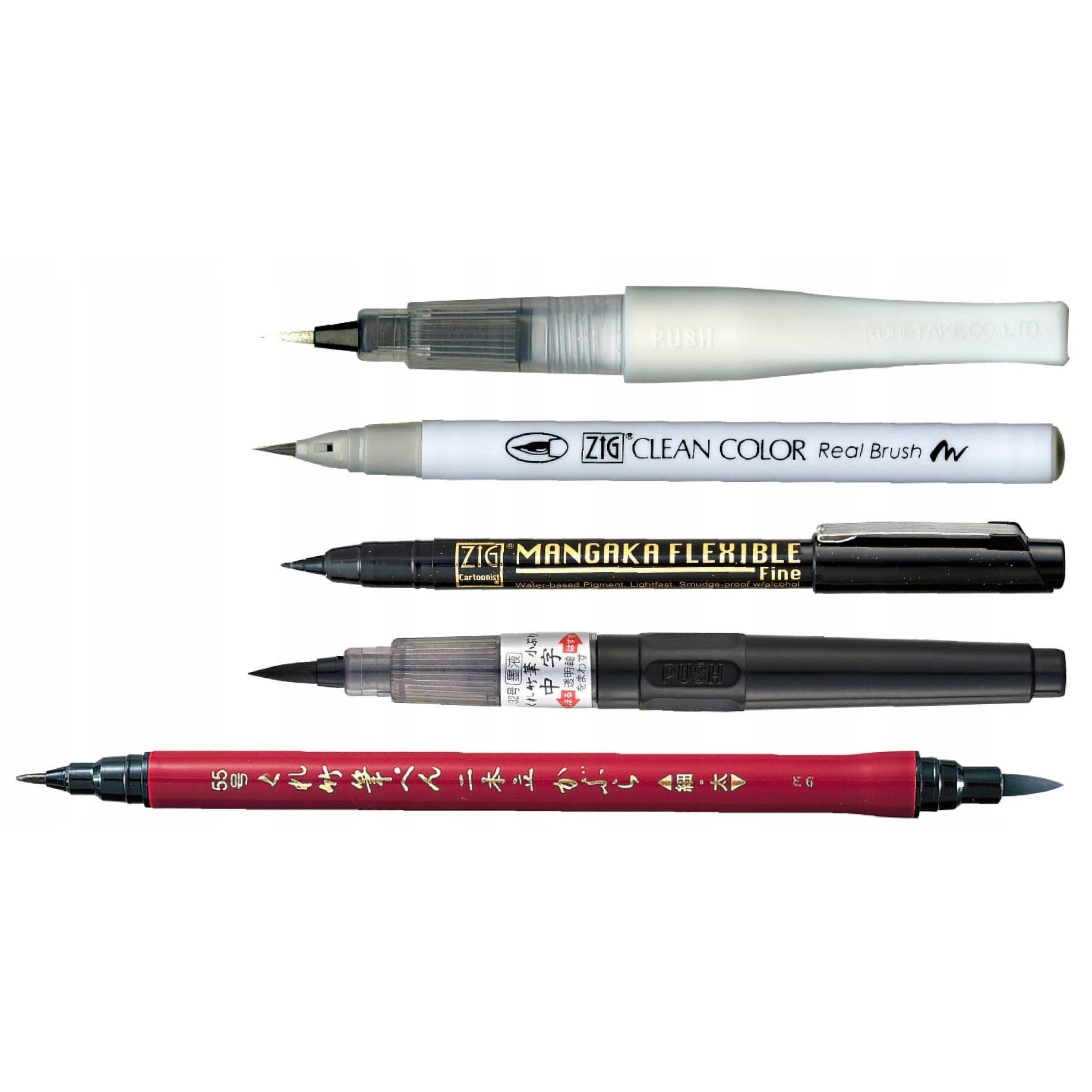 KURETAKE | Kit de ilustración con brush pens - Basic Set 3 - Imagen 2