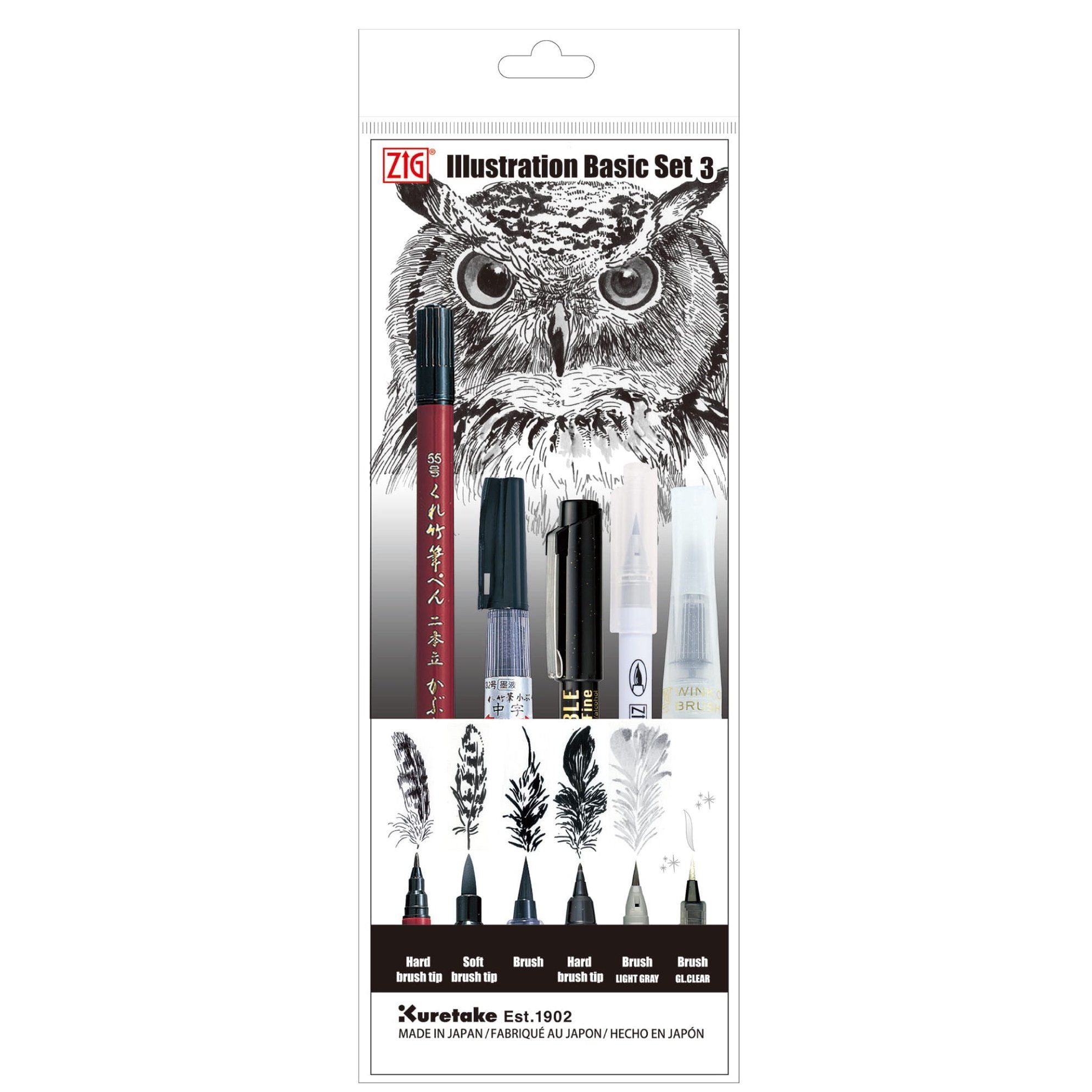 KURETAKE | Kit de ilustración con brush pens - Basic Set 3 - Imagen 5