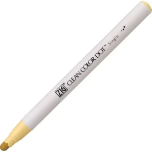 KURETAKE | Rotulador ZIG Clean Color DOT Single - Butter