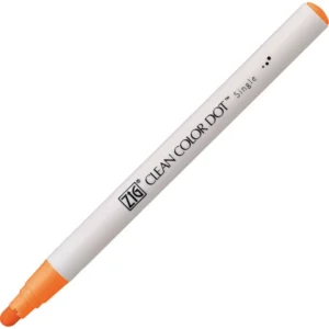 KURETAKE | Rotulador ZIG Clean Color DOT Single - Fluorescent Orange