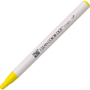 KURETAKE | Rotulador ZIG Clean Color DOT Single - Fluorescent Yellow