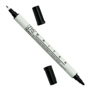 KURETAKE | Rotulador doble punta ZIG WRITER - Pure Black