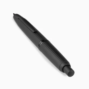 PILOT | Pluma Estilográfica Retráctil CAPLESS STRIPE - Oro 18K - Negra