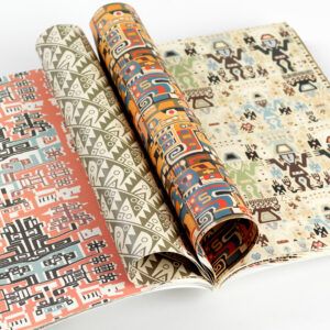 THE PEPIN PRESS | Libro 12 Pliegos Ilustrados 50x70 cm - Pre-Columbian Patterns