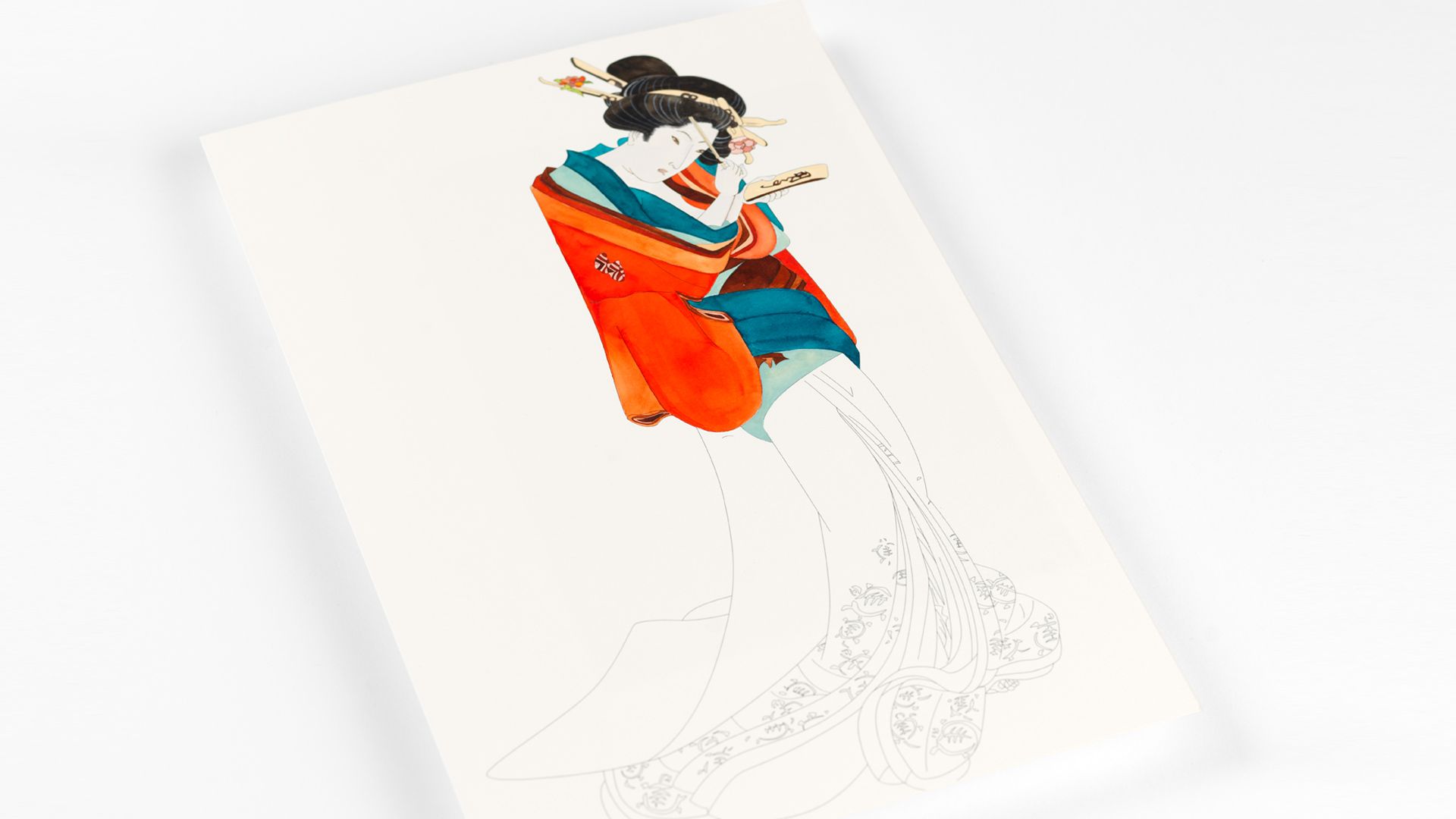 THE PEPIN PRESS | Libro A3 ilustraciones para colorear - Japan New Ed - Imagen 4