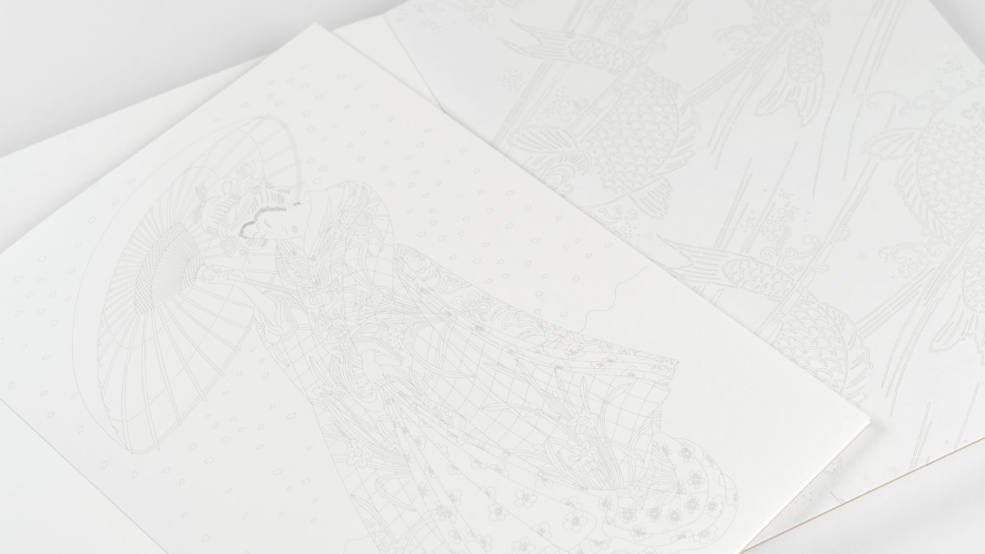 THE PEPIN PRESS | Libro A3 ilustraciones para colorear - Japan New Ed - Imagen 3