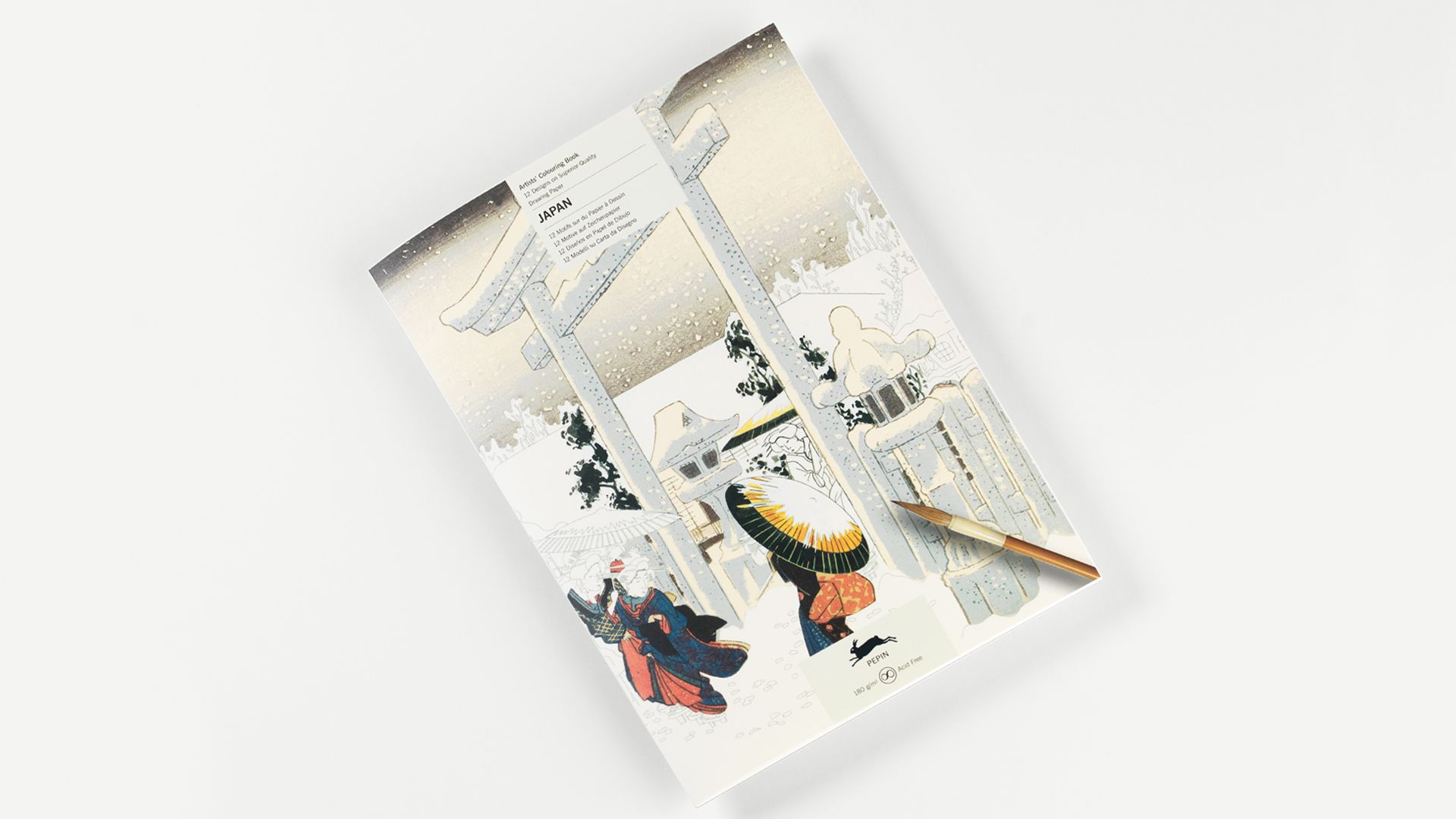 THE PEPIN PRESS | Libro A3 ilustraciones para colorear - Japan New Ed