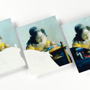 THE PEPIN PRESS | Libro A3 ilustraciones para colorear - Vermeer