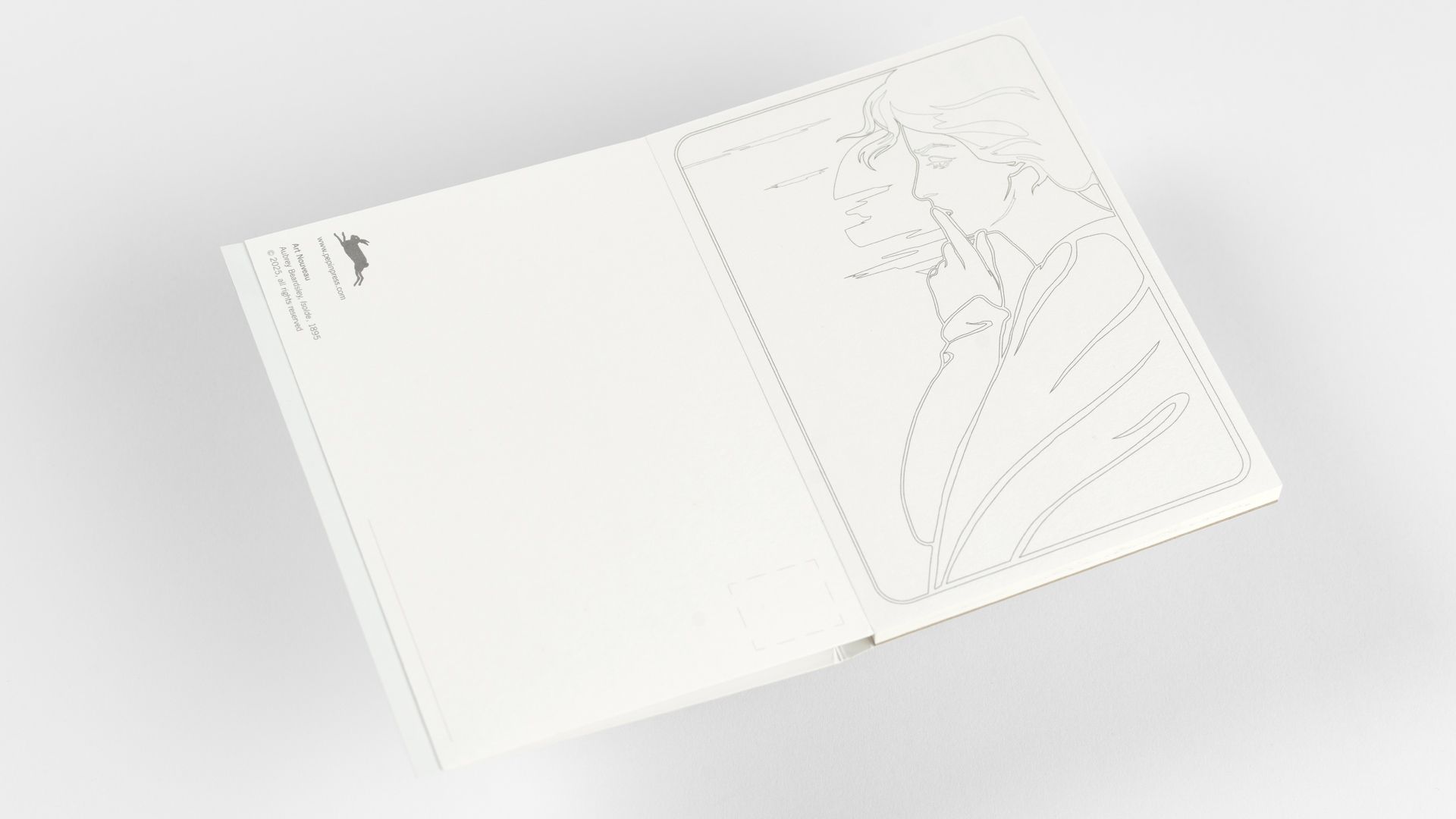 THE PEPIN PRESS | Libro postales A6 para acuarela - Art Nouveau - Imagen 3