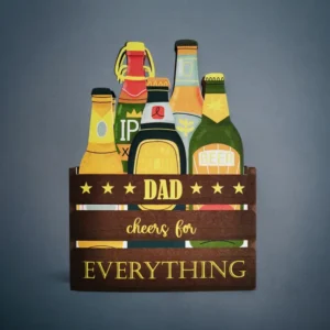 ALLJOY DESIGN | Tarjeta Felicitación Padre - Dad Cheers