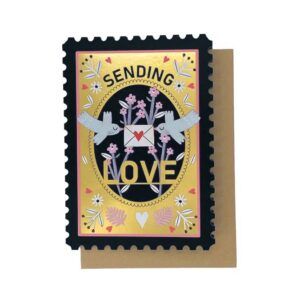 ALLJOY DESIGN | Tarjeta Felicitación Boda - Sending Love
