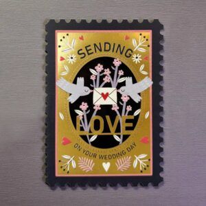 ALLJOY DESIGN | Tarjeta Felicitación Boda - Sending Love