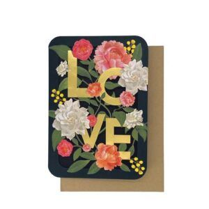 ALLJOY DESIGN | Tarjeta Felicitación Amor - Love Blossom