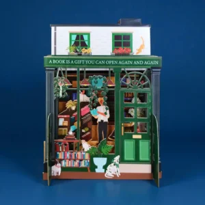 ALLJOY DESIGN | Tarjeta de Felicitación 3D - Bookshop