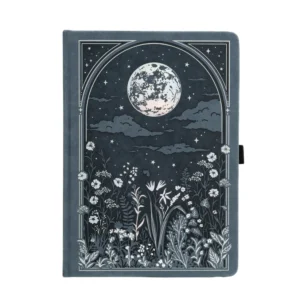 ARCHER & OLIVE | Cuaderno B5 Malla Puntos - Moonlit Garden