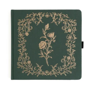 ARCHER & OLIVE | Cuaderno cuadrado (20x20 cm) Liso - Antique Floral