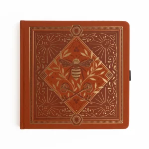 ARCHER & OLIVE | Cuaderno cuadrado (20x20 cm) Liso - Keeper of the Bees in Rust